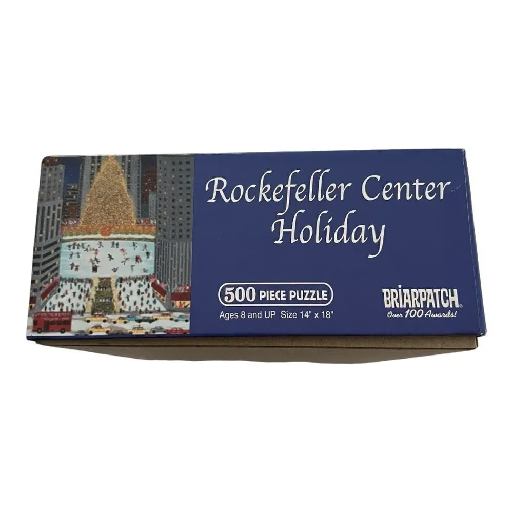 Briarpatch Puzzle Holiday Rockefeller Center - 500 Pcs.